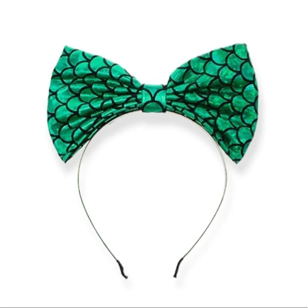 LAST ONE! Girls Mermaid Bow Headband